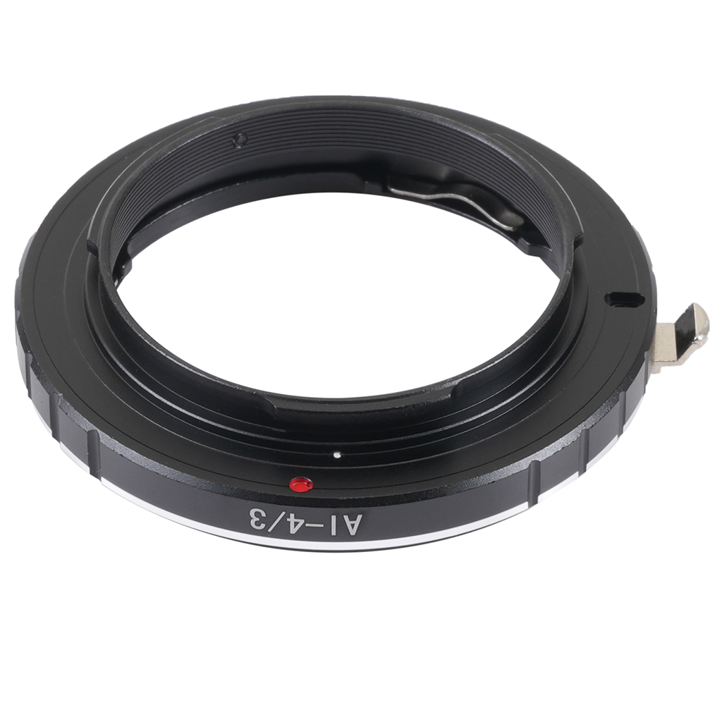 AI-4/3 Aluminum Alloy Lens Adapter Ring, Convert AI(D) AIS Lenses to M4/3 Camera Bodies