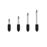 Stainless Steel KT1359-8KG High-Speed Mini Electric Linear Actuator, 12V, with Built-in Limit Switch Protection, Multi-Stroke Lifting Rod—Stroke 10–80 N, Speed: 7 mm/s