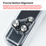 50m Underwater Waterproof Diving Housing Compatible with Pocket 4P, High Transparent Dive Case with Buoyancy Handle & 1/4  Screw Adapter for Selfie Sticks