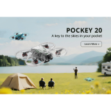 (Axisflying) Pockey20 Mini FPV Race Drone for Beginners—2-Inch Circle Drone