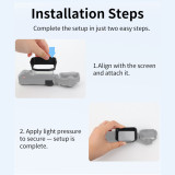 Screen Sunshade for Luna Ultra, Anti-Glare Lens Light Shield Hood Cover for Outdoor Vlog Photograph, Ultra-Lightweight Sun Visor Lens Guard