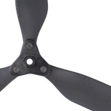 (GEMFAN) F1608 Three-Blade - Fiberglass-Reinforced Nylon Black Folding Propeller, 1 Pair/Pack