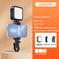 Mini Portable LED Pocket Light for Smartphone Selfies, Photography, and Video—Beauty Enhancement