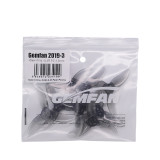 (GEMFAN) 2019 Three-Blade - PC Transparent Gray - 1.5mm - 4-Pair Standard Set