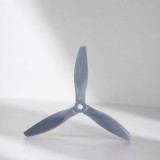 (GEMFAN) 5.1x5x3 Three-Blade - Fiberglass-Reinforced Nylon Electric Propeller, Dark Gray, Forward-Spinning/Reverse-Spinning