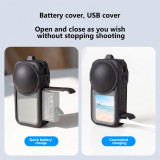 Silicone Protective Case for X6 Camera, Matching Lens Guard& Hand Lanyard, Shockproof Anti-Scratch Camera Cover