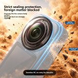 Panoramic Lens Protector for X6 Camera, Anti-Fog Waterproof HD Lens Guard with Twist Lock Sealing Design