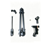 Single Arm Fill Light & Mic Stand, Smartphone Live Streaming Cantilever Bracket, 2KG Load, Multi-Scene Adjustable Holder