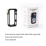 Aluminum Camera Cage for X6, Quick Release Metal Protective Frame with Cold Shoe & 1/4 Inch Thread Interface for Light, Mic