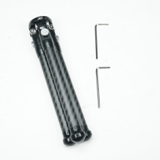 Mini Carbon Fiber Tripod Camera Phone Stabilizer Selfie Stick Suitable for Cell Phone Accessories with 1/4 Screw Holes DSLR Microslr Fill Light Microphone Etc