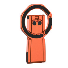 Magnetic Double-Sided Phone Mount, Foldable Handsfree Phone Holder with Hidden Hook for Multi-Angle Outdoor Travel Photography