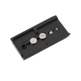 Aluminum Alloy 501PL Quick Release Plate for Ball Heads, Arca-type Swiss Tripod Mount with Dual 1/4” Screws for Models 501, 503, 701HD, VMH055M8-Q5