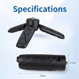 Magnetic Mini Quick Release Tripod with 1/4-inch Screw, Portable Camera Handheld Selfie Stick, Desktop Base Mount Compatible with Pocket 4P/4/3, 360 X Series