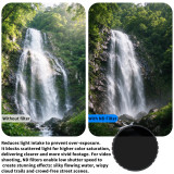 CPL & ND1000 Filter for Action 5 Pro/4/3, Rotatable Polarizer Filter, Reduce Glare & Overexposure for Outdoor Photograph