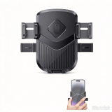 2-in-1 Car Phone Holder, Suction Cup Dashboard & Air Vent Cell Phone Mount, Auto Lock 360° Rotation Universal Car Navigation Bracket