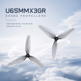 (HQProp) Ultralight 65MMX3-1.2MM (2 forward, 2 reverse) Small Propeller, Three-Blade Propeller