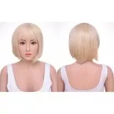 WAXDOLL ラブドール 108cm バスト平 #Molly シリコン製頭部+TPEボディ 睫毛と眉毛植毛加工