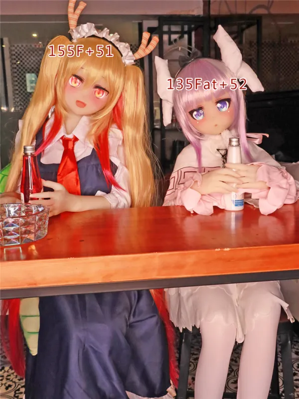 凹凸咪Aotume Dollb アニメドール ラブドール 135cm AAカップ 豊潤タイプ #52と155cmFカップ+#51 TPE製