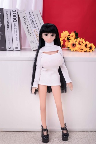 Mini Doll love doll, sexable, T2 head, 58cm height, light weight, about 2kg, convenient storage easy to hide, easy to use, looks like a big handicraft