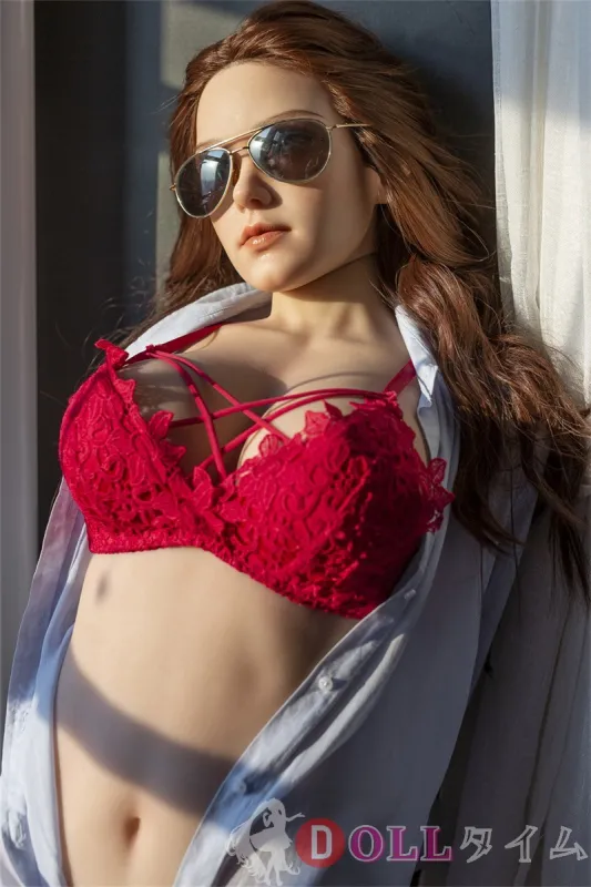 Starpery フルシリコン製ラブドール 167cm Eカップ Vanesa ヘッド-赤いブラジャー