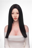Irontech Doll フルシリコン製ラブドール  152cm A-カップ S6ヘッド Candy 肌色-ナチュラル