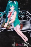 #小音アニメヘッド 145cm D-カップ　MOZU ラブドール 宣材写真通りの衣装＆ウィッグを贈る 高級TPE製 体重25kg 肌色＆眼球色＆メイクは宣材写真と同じ