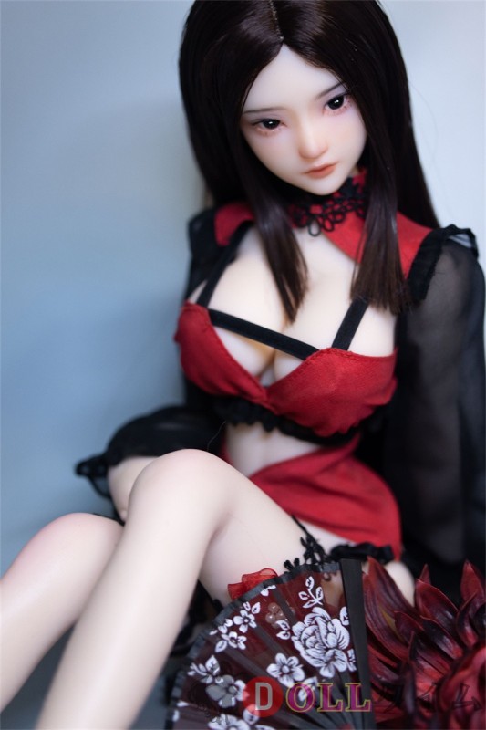 JY Doll 62cm フルシリコン 製　ミニドール ラブドール 蓝莓(Lanmei)ヘッド 肌色＆眼球色＆メイク＆ウィッグ＆衣装は宣材写真と同じ