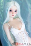 JY Doll 60cm フルシリコン 製　ミニドール ラブドール 冰梅(Bingmei)ヘッド 肌色＆眼球色＆メイク＆ウィッグ＆衣装は宣材写真と同じ