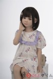 AXB Doll ラブドール110cm バスト平 TB02ヘッド シリコン製ヘッド+TPEボディー 掲載画像はリアルメイク付き TPE製