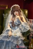 WM Doll ラブドール 164cm D-Cup #455 洛丽塔 ヘッド TPE製-ブループリーツスカート