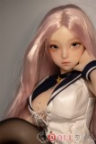 JY Doll 62cm 荔枝(LiZhi)ヘッドフルシリコン 製 ミニドール ラブドール  肌色＆眼球色＆メイク＆ウィッグ＆衣装は宣材写真と同じ