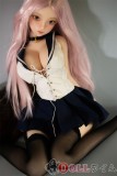 JY Doll 62cm 荔枝(LiZhi)ヘッドフルシリコン 製 ミニドール ラブドール  肌色＆眼球色＆メイク＆ウィッグ＆衣装は宣材写真と同じ