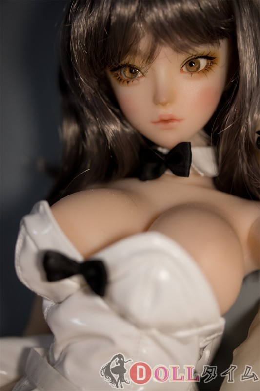 JY Doll 62cm 小菠萝(XiaoBoLuo)ヘッド フルシリコン 製 ミニドール ラブドール 肌色＆眼球色＆メイク＆ウィッグ＆衣装は宣材写真と同じ