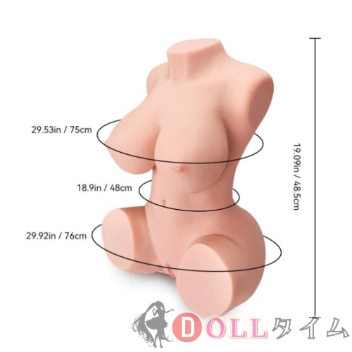 Tantaly製トルソー Britney fair 2.0 男性用オナニー用 13kg 巨乳セックスドール TPE材質 2穴プレイ可能