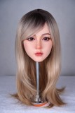Sanmu doll フルシリコン製  138cm Bカップ #S46 ヘッド 可愛い ラブドール ジーンズ