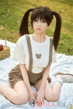 【即納・国内発送・送料無料】Sanmu doll #S37ヘッド 145cm Bカップ  可愛い 髪の毛植毛有り シリコン製頭部+TPEボディ