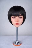 Sanmu doll フルシリコン製  138cm Bカップ #S37 ヘッド 可愛い ラブドール ツインテール パジャマ