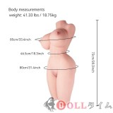 Tantaly製トルソー Monica fair 2.0 男性用オナニー用 18.5kg 巨乳セックスドール TPE材質 2穴プレイ可能