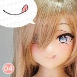 凹凸咪 Aotume Doll 製ラブドール アニメドール 135cm AAカップ 細身タイプ #57 ピンクの髪