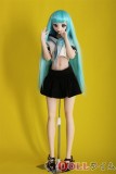 Mini Doll  最新作 60cm 普通乳 S2ヘッド シリコン製 軽量化 1kg 収納が便利 使いやすい 普段は鑑賞用 小さいラブドール 女性素体 フィギュア cosplay