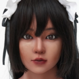 Jiusheng Doll 148cm Bカップ #50 Mia シリコン製ヘッド  ラブドール ミニスカート 白Tシャツ