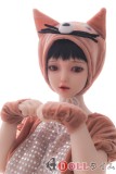 Sanhui Doll 125cm Eカップ シームレス #11ヘッド ピンクの猫コスチューム|dolltime