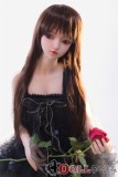Sanhui Doll 125cm Eカップ シームレス #11ヘッド   フルシリコン製ラブドール お口開閉機能選択可 ブラックドレス