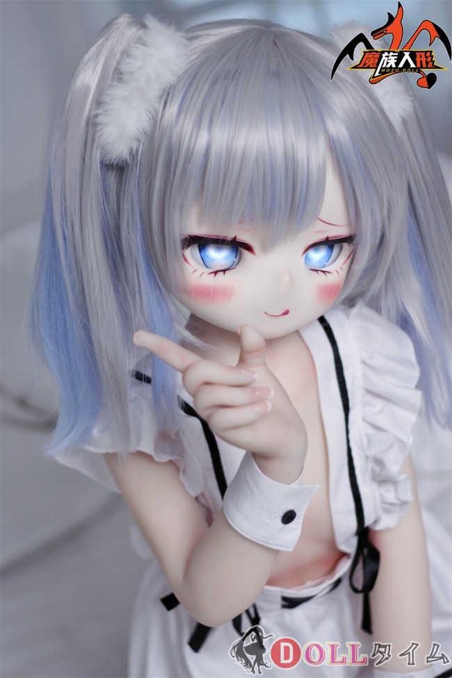 MOZU DOLL 130cm Aカップ 未来ヘッド ソフトビニール製頭部+TPEヘッド一つ無料ゲット（オーラル機能あり、歯と舌付き）+TPE製ボディ 肌色＆眼球色＆メイク＆ウィッグ＆衣装は宣材写真と同じ