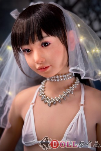 J-CUTE Doll TPE製ラブドール 149cm Aカップ 平ら AGD01掲載画像のボディはリアルメイク付き サロペット 白いビキニとヘッドヴェール
