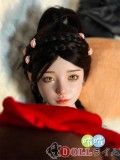 SHEDOLL 165cm Eカップ #26芷沅（Zhiyuan）ラブドール ボディー材質など選択可能 等身大ドール 伝統的な中国の髪飾