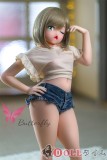 【即納商品】Butterfly Doll  かな（片目閉じ版）ヘッド80 cm Aカップ アニメドール TPE製等身大ラブドール しろいもうぎ