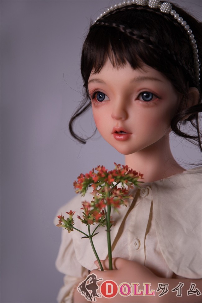 最新技術【フェイシャルEX】Sanhui Doll 105cm Aカップ ラブドール シームレス #3 ヘッド フルシリコン製 ブルージーンズ