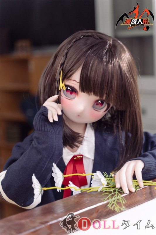 MOZU DOLL 130cm Aカップ Rubyヘッド ソフトビニール製頭部+TPEヘッド一つ無料ゲット（オーラル機能あり、歯と舌付き）+TPE製ボディ 肌色＆眼球色＆メイク＆ウィッグ＆衣装は宣材写真と同じ