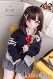 MOZU DOLL 130cm Aカップ Rubyヘッド ソフトビニール製頭部+TPEヘッド一つ無料ゲット（オーラル機能あり、歯と舌付き）+TPE製ボディ 肌色＆眼球色＆メイク＆ウィッグ＆衣装は宣材写真と同じ